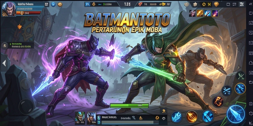 Tangkapan layar dari gameplay menarik di BATMANTOTO.