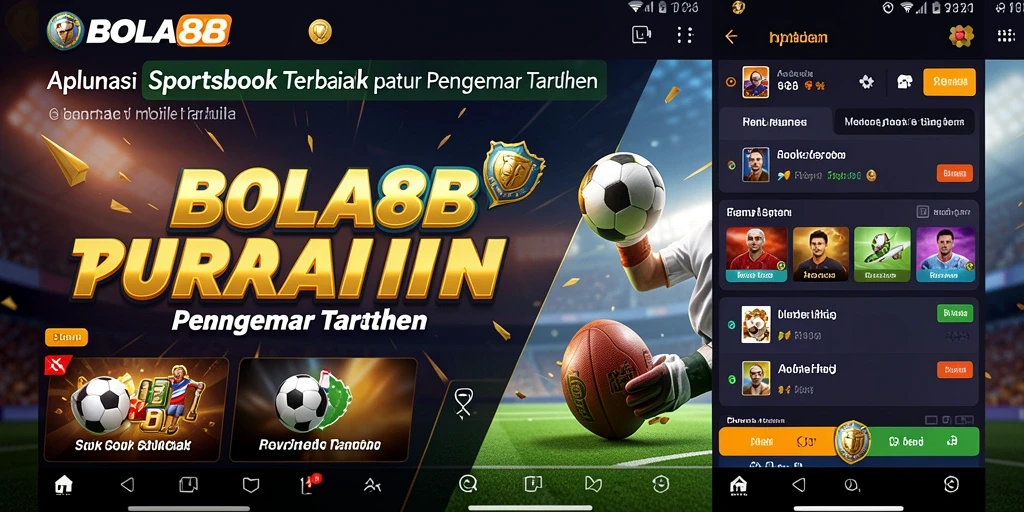 Tampilan menarik dari gameplay aplikasi Sportsbook BOLA88.