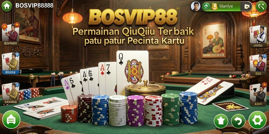 Gameplay QiuQiu yang seru dan menantang di BOSVIP88.