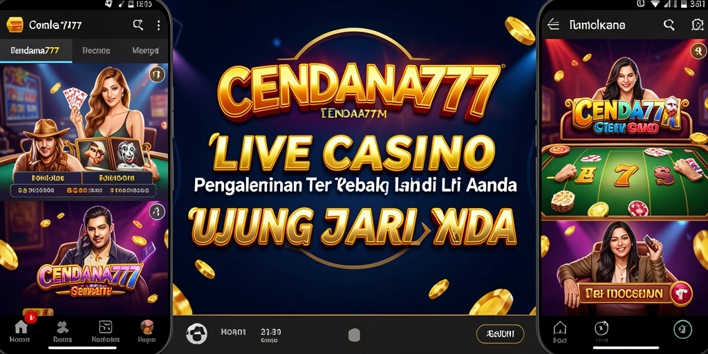 Gameplay Live Casino yang seru dan interaktif di CENDANA777.
