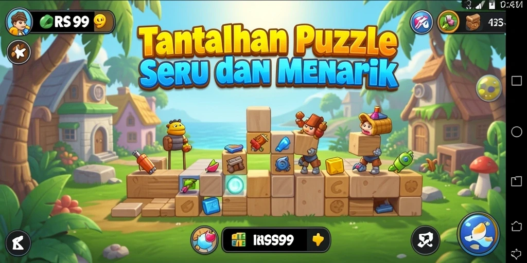 Tampilan menarik dari gameplay CRS99 yang penuh tantangan.
