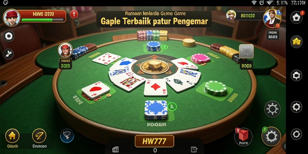 Tampilan gameplay HW777 yang menarik dan interaktif.