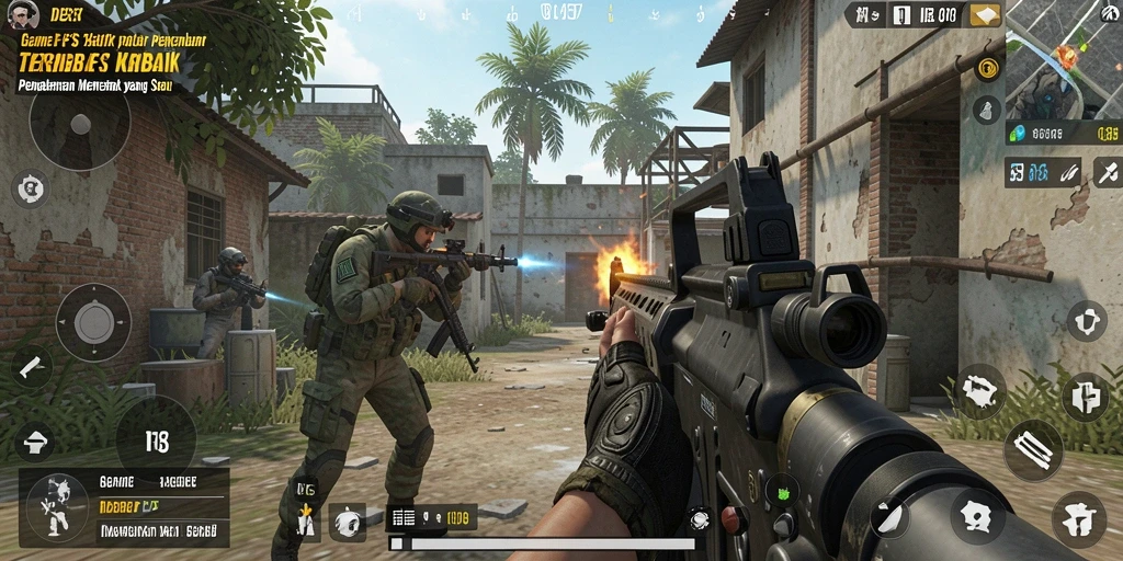 Gameplay seru dalam aksi menembak di IDEBET