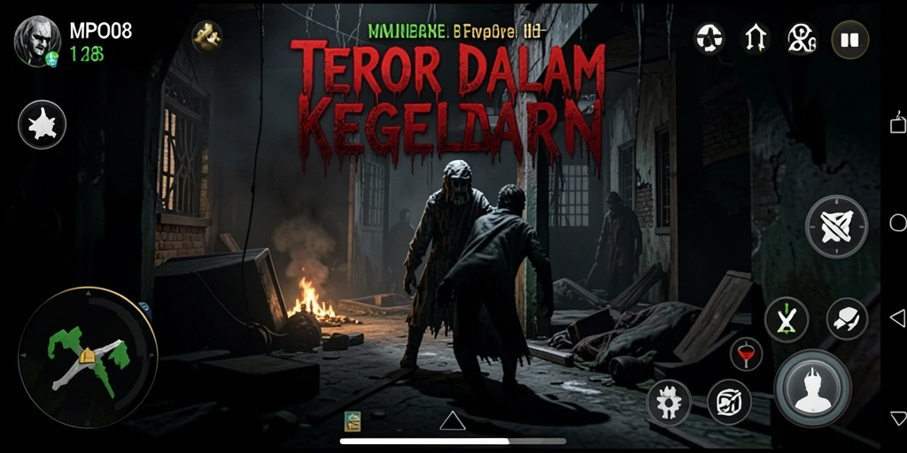 Gameplay menegangkan MPO08 yang penuh dengan kejutan horor.