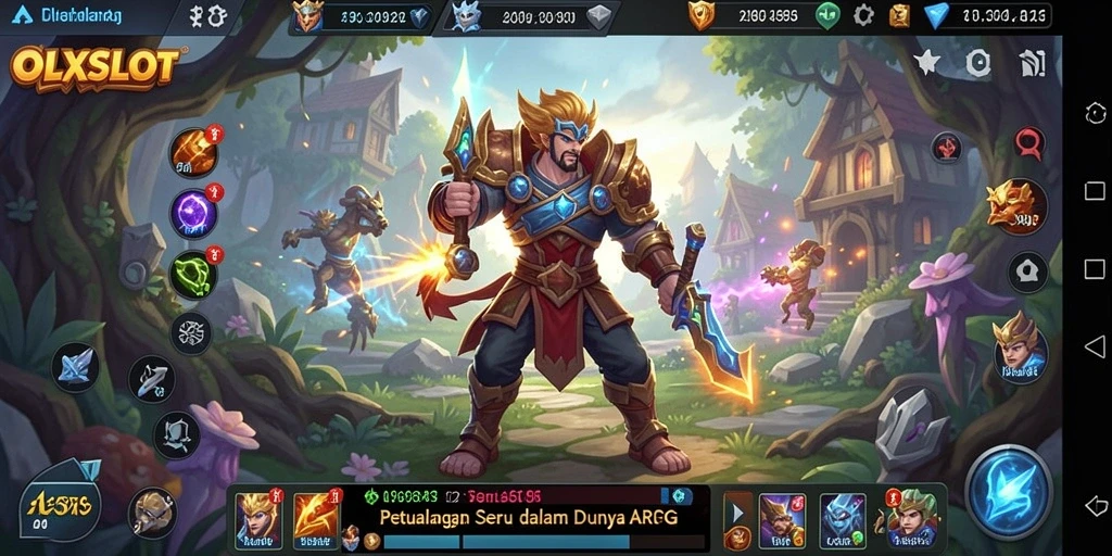 Gameplay seru dalam dunia fantastis OLXSLOT.