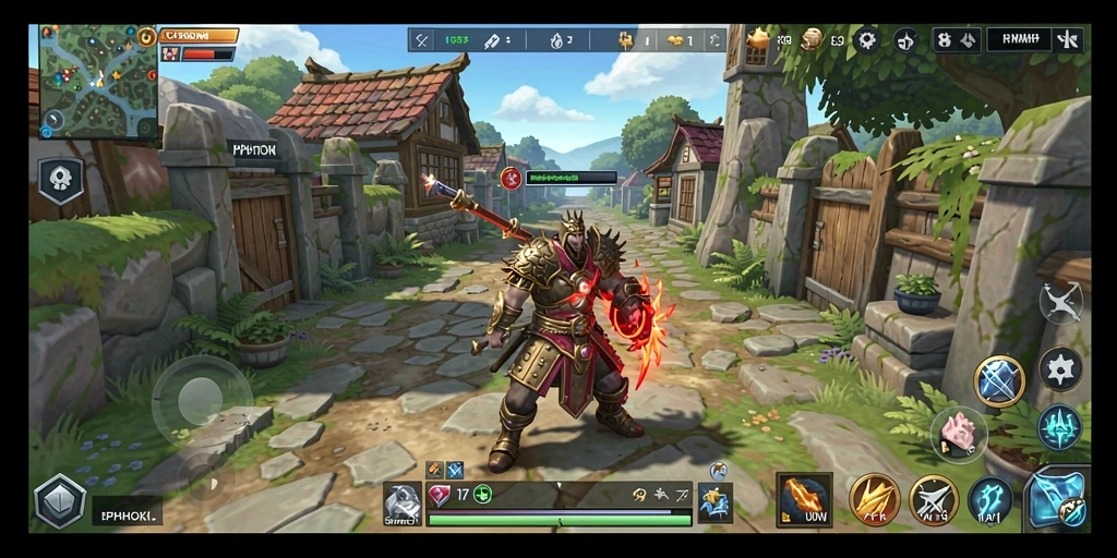 Screenshot PPHOKI menampilkan aksi pertempuran seru dalam game SLG.