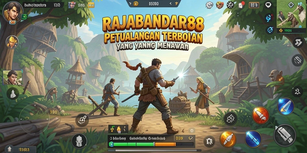 Screenshot RAJABANDAR88 menampilkan keindahan dunia terbuka yang mengesankan.