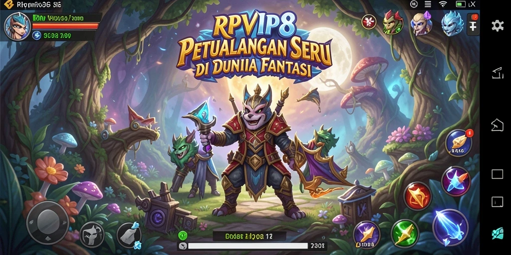Tampilan gameplay RPVIP8 yang menarik dan imersif.