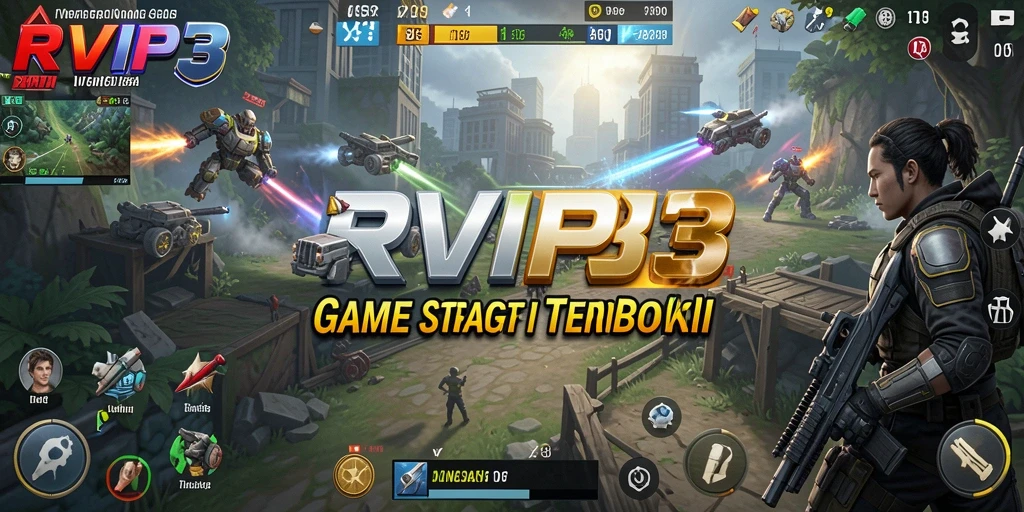 Tangkapan layar utama RVIP3 yang menampilkan aksi gameplay SLG yang mendebarkan.