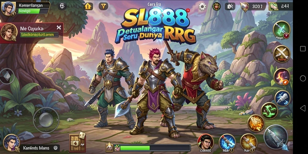 Gameplay seru dan grafis mengagumkan di SL888.