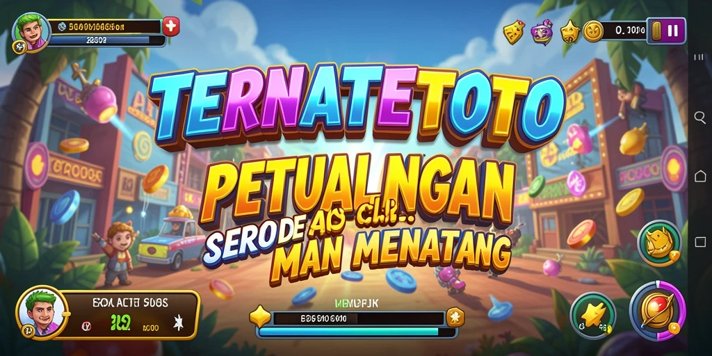 Screenshot TERNATETOTO menampilkan aksi seru dalam gameplay arcade.