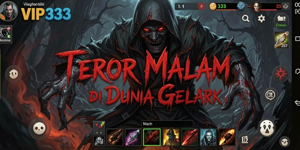 Gameplay menegangkan di dunia Horror yang mencekam.