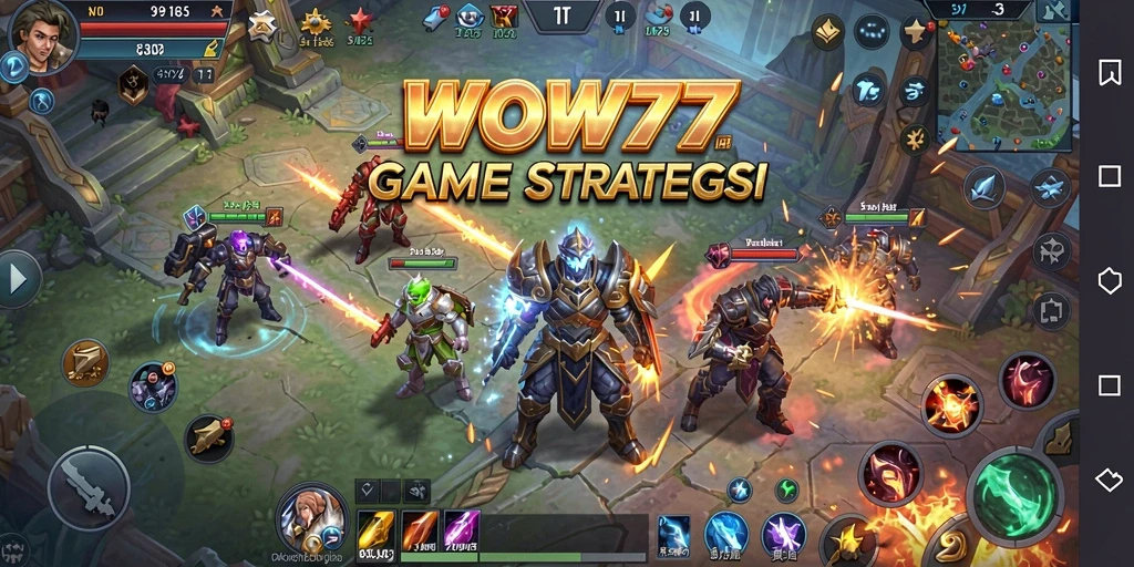 Gameplay seru dan strategi mendebarkan di WOW77.